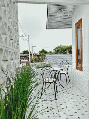 Kamar Double Deluks | Teras/patio