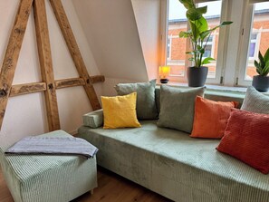 Living area - Feel-good island in the old town (Zeitz)