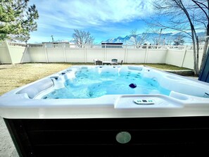 Bain à remous extérieur