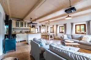 Villa | Living area - Villa in Bohemia With Terrace (Lučany nad Nisou)