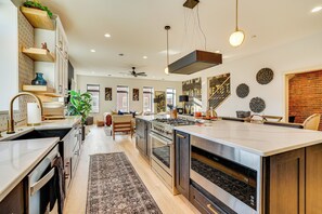 Fridge, microwave, stovetop, dishwasher - 1 Block to Lake City Marina: Condo w/ Rooftop Deck (Lake City)