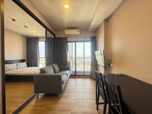 Appartement, balcon | 1 chambre, Wi-Fi gratuit