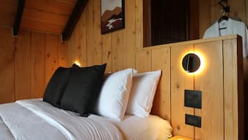 5 quartos, cofres nos quartos, ferros/tábuas de passar roupa, Wi-Fi