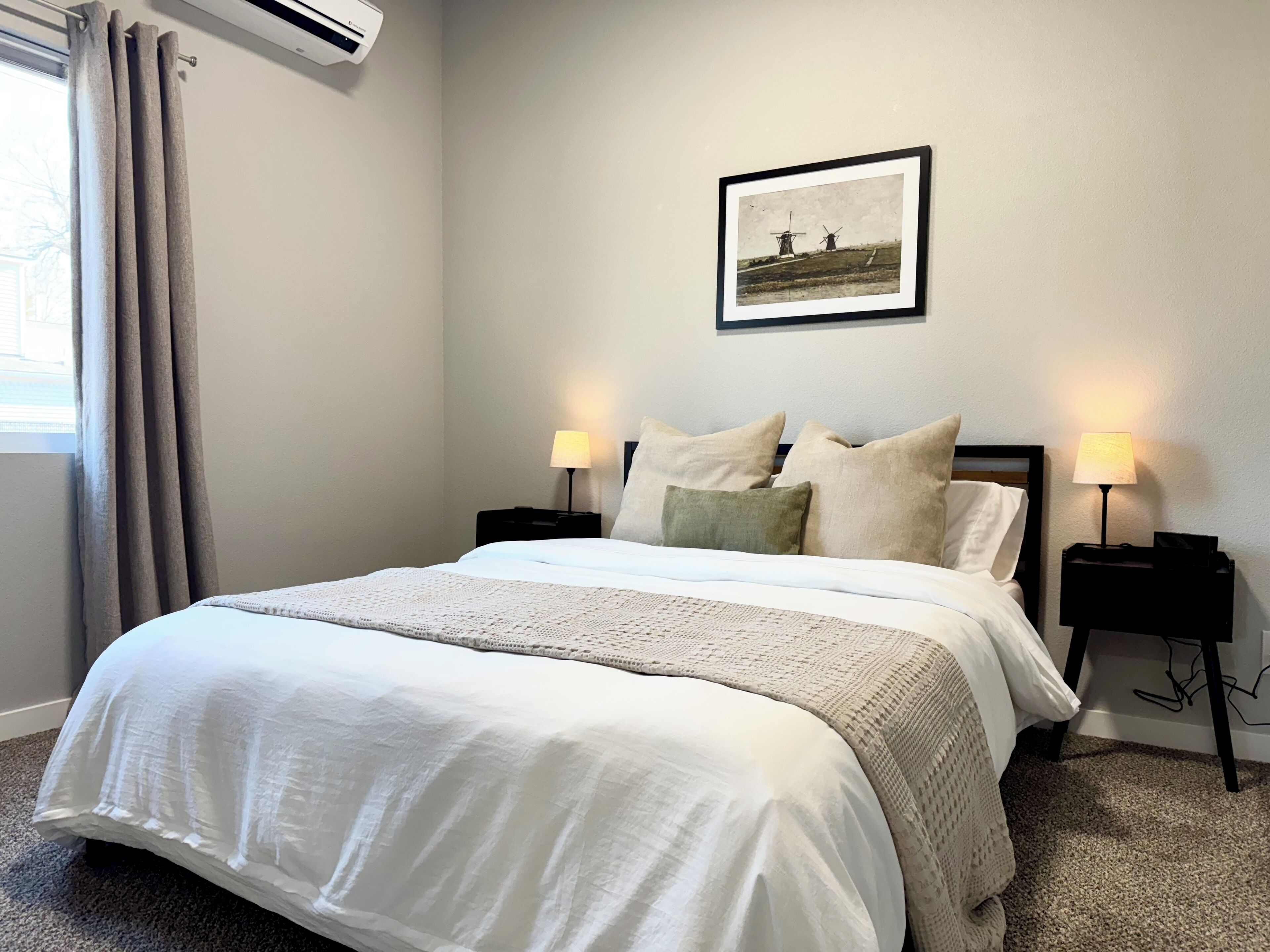 2 多间卧室、熨斗/熨衣板、免费 WiFi、床单