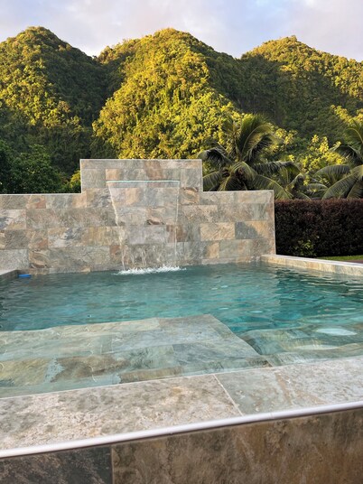 Paparadise, a haven of peace in the heart of Papara on the island of Tahiti.