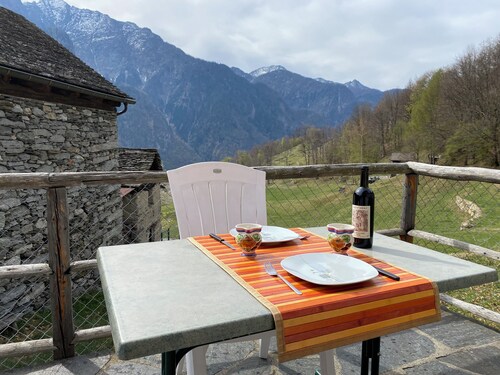 Renovated old cottage, surrounded by alpine nature