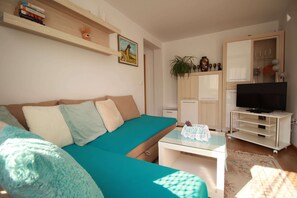 Living room - Garden Apartments Janša (Radovljica)