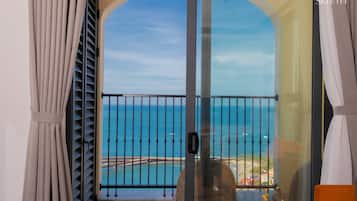 Vista spiaggia/mare