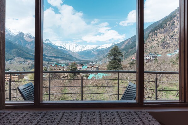 Vue depuis l’hébergement