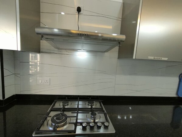 Microwave, oven, stovetop