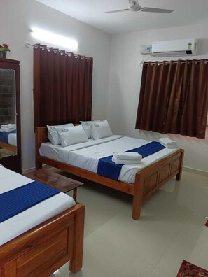Deluxe Double or Twin Room, Balcony, Hill View | In-room safe, laptop workspace, soundproofing