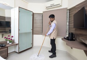 Cleanliness standards - The Cubic Stays (Chennai)