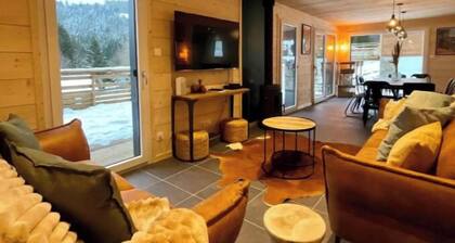 CHALET LES 2 MARMOTTES Classé **** avec bain nordique et terrain de pétanque