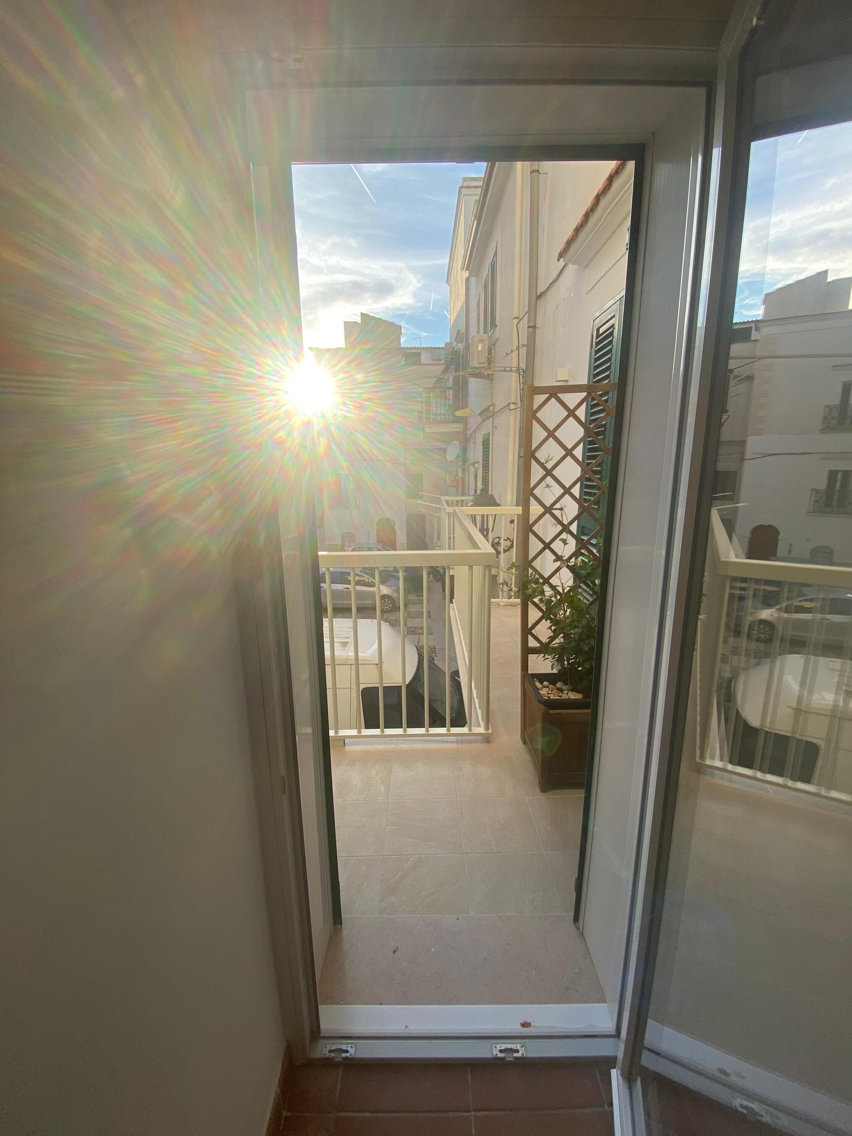 Tripla Comfort, balcone, vista città | Vista balcone