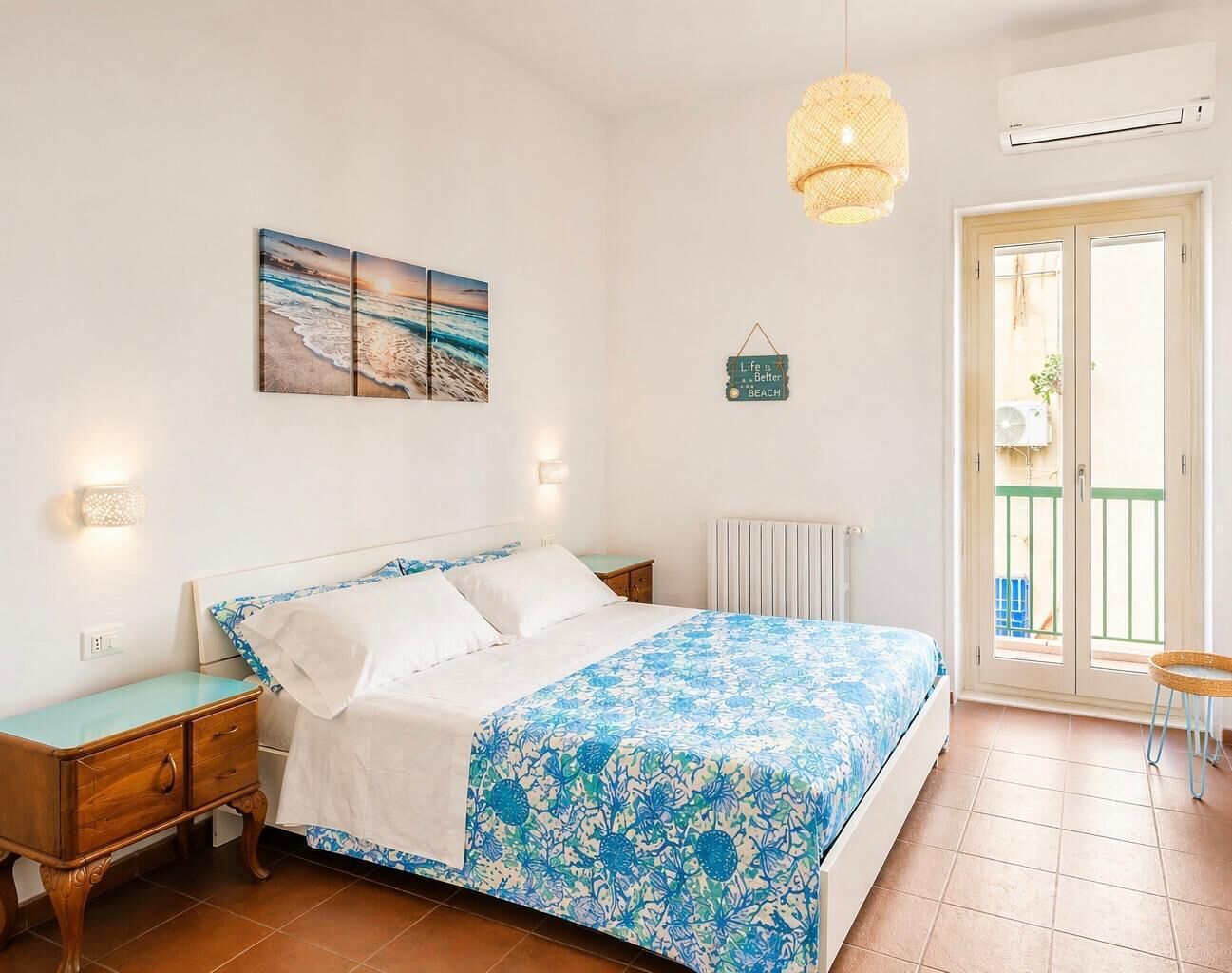 Deluxe-Dreibettzimmer, Balkon, Stadtblick
