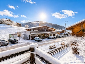 Property grounds - Cozy chalet in village center, near slopes (Notre-Dame-de-Bellecombe)