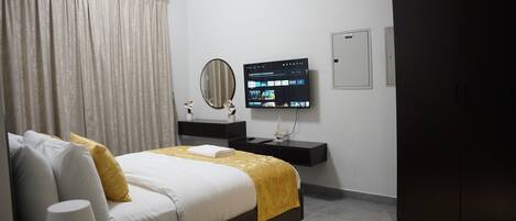 1 Schlafzimmer, Bügeleisen/Bügelbrett, WLAN, Bettwäsche