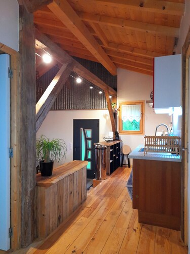 Half-chalet in the mountains