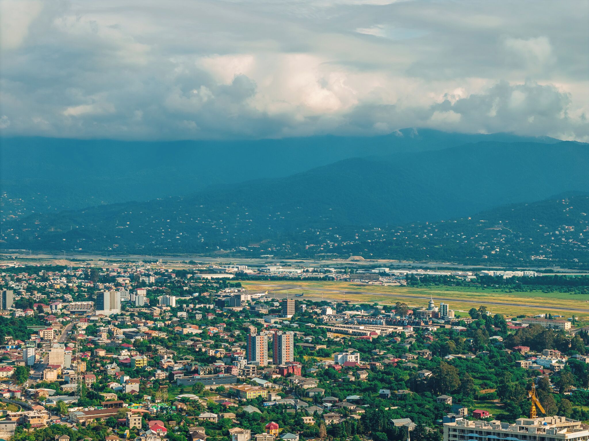 Pemandangan dari properti