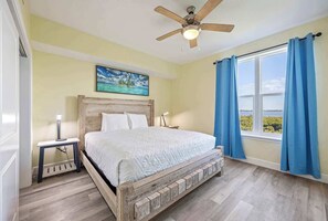 2 habitaciones, tabla de planchar con plancha, cuna de viaje y wifi 