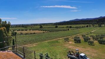 Blick von der Unterkunft