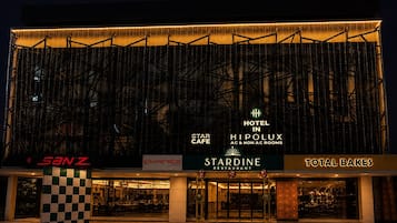 Façade de l’hébergement