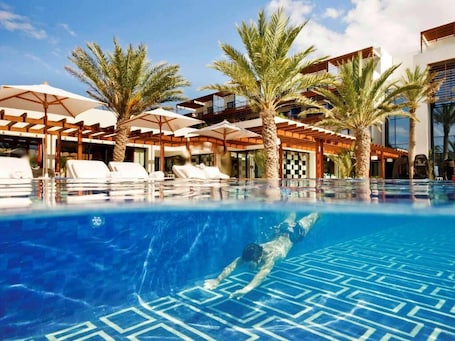 4 piscinas al aire libre. Hotel Le Golf DEssaouira & Spa