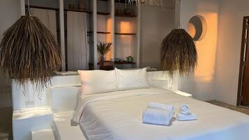 Chambre Double Junior, vue mer | Bureau, Wi-Fi gratuit