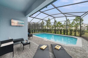 Pool - Luxury villa w/ private pool & game room (Davenport)