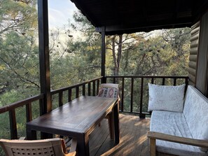 Terrace/patio - Jippe İda Dağ Evleri (Edremit)