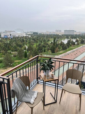 Leilighet, 3 soverom, tilgjengelighetstilpasset, balkong | Balkong