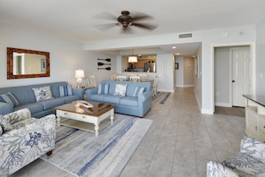 Condo, 3 Bedrooms | Living area | Smart TV, DVD player - Southwind 1105 3 Bedroom Condo (Myrtle Beach)