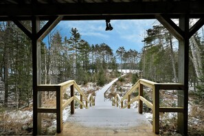 Property grounds - Lakefront Cabin with Dock, Kayaks, and Stunning Views on Quiet Teal Lake (Hayward)