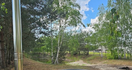 Domek nad stawem agroturystyka