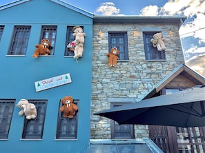 Fassade der Unterkunft