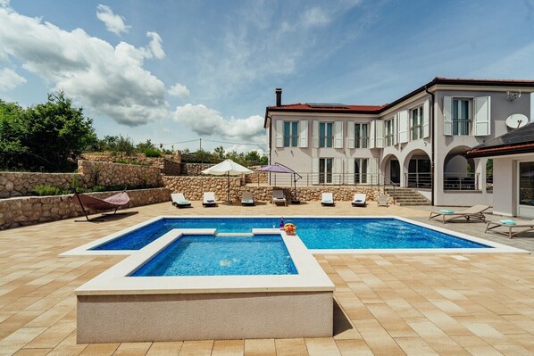 Beheizter Pool