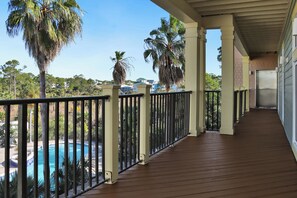 Property grounds - ☀️Pool+Hot Tub-Short Walk to Beach-Cape San Blas 2B☀️ (Cape San Blas)