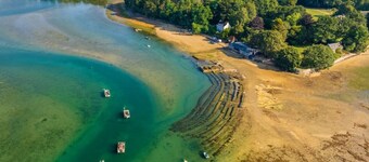 Bright house - View of the cove