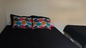 1 makuuhuone, ilmainen Wi-Fi, vuodevaatteet