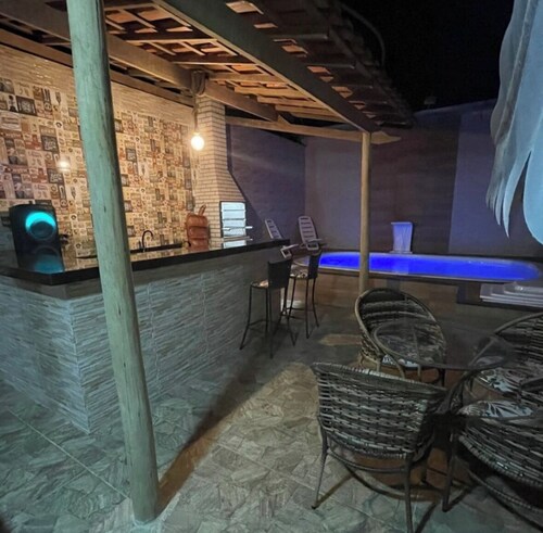 House with pool Casa Aconchego Fsa, a place to relax!