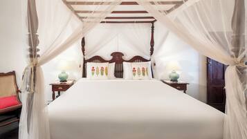 Exklusiv bungalow - 3 sovrum - utsikt mot bergen | 3 sovrum, sängtillbehör av högsta kvalitet och memory foam-madrasser