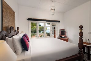 Exklusiv bungalow - 3 sovrum - utsikt mot bergen | 3 sovrum, sängtillbehör av högsta kvalitet och memory foam-madrasser