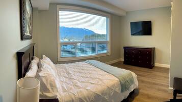 2 bedrooms, iron/ironing board, travel cot, WiFi