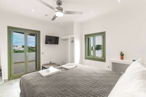 2 bedrooms, iron/ironing board, travel crib, WiFi