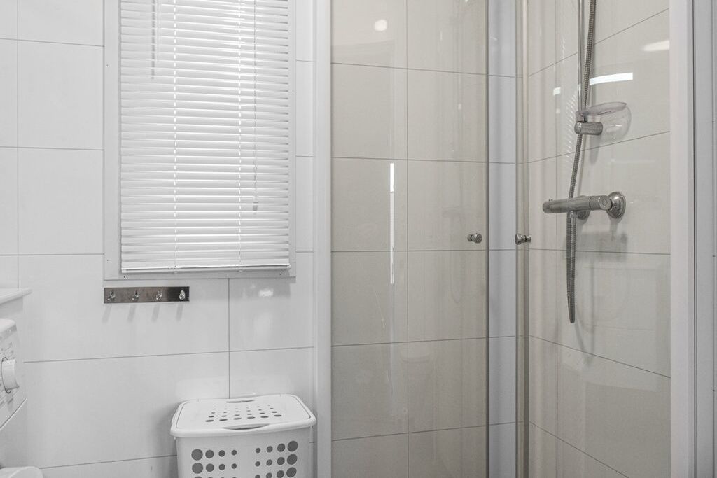 Håndklær, såpe og toalettpapir