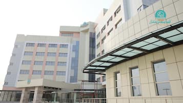 Majoituspaikan julkisivu