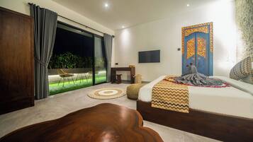 Vila superluxo, vista para o jardim | 3 quartos, Wi-Fi de cortesia