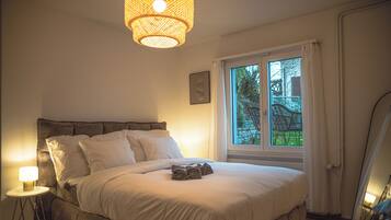 3 chambres, fer et planche Ă repasser, Wi-Fi, draps fournis