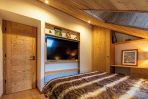 3 bedrooms, WiFi, bed sheets - Troillet 11, 200m away from the ski pistes (Les Allues)