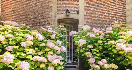 Domaine des Chanoines Blancs, swimming pool, bowling green, pottery workshop